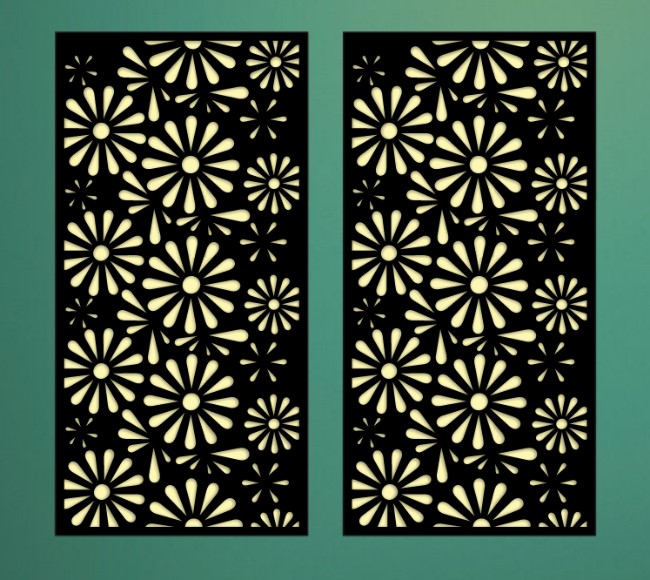 Design pattern panel screen