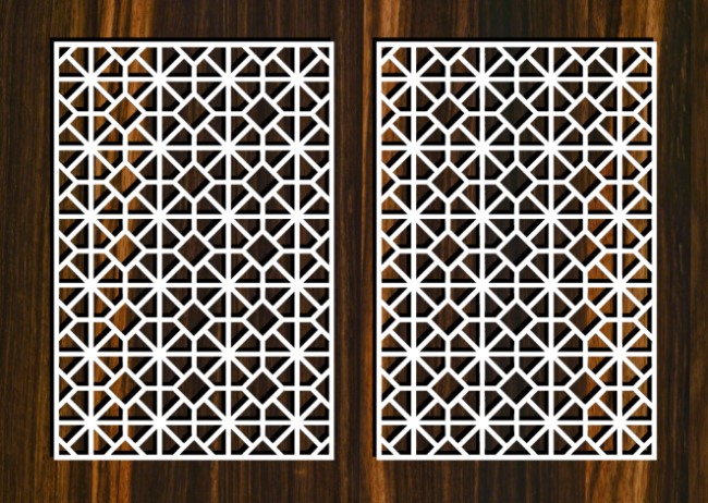 Design pattern panel screen