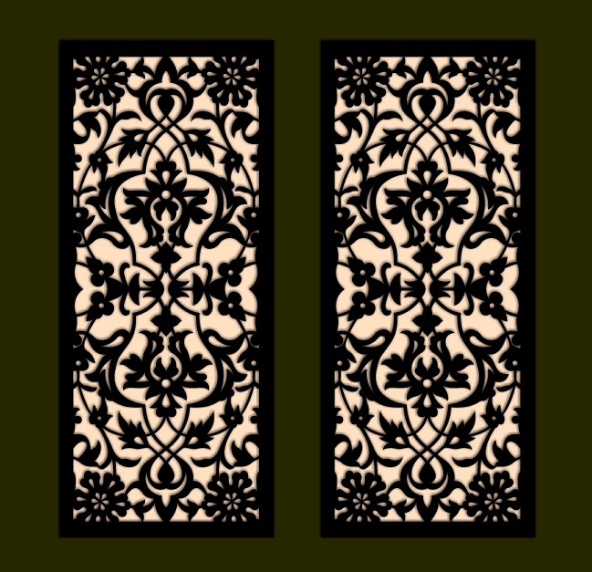 Design pattern panel screen