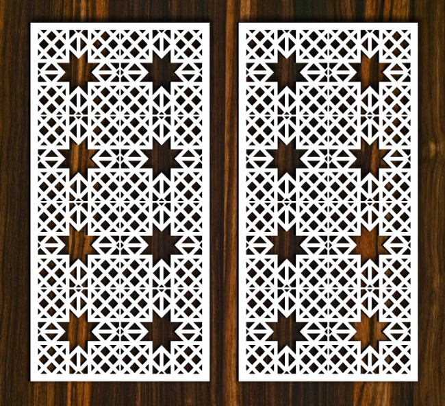 Design pattern panel screen