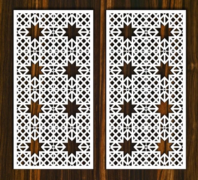 Design pattern panel screen