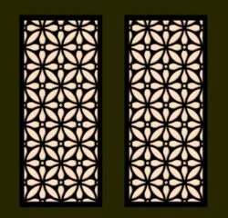 Design pattern panel screen