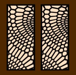 Design pattern panel screen