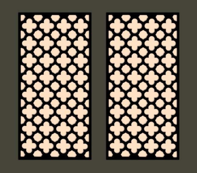 Design pattern panel screen