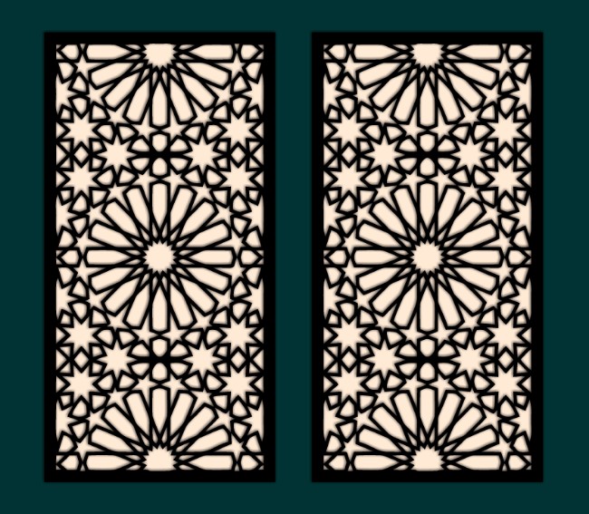 Design pattern panel screen