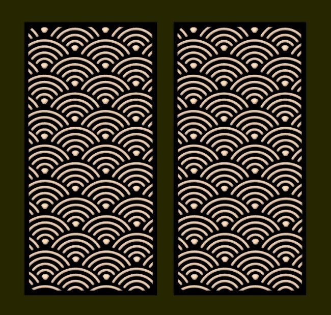 Design pattern panel screen