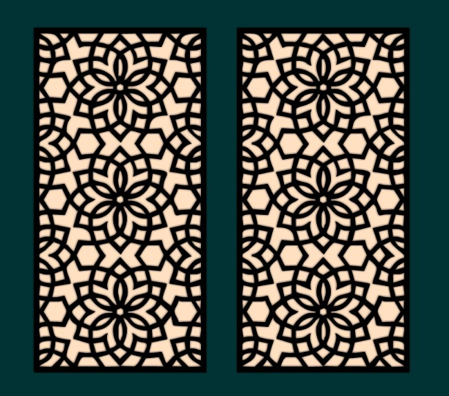 Design pattern panel screen