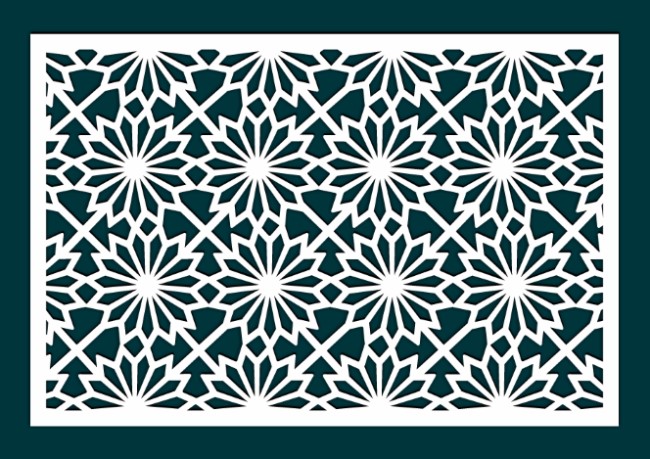 Design pattern panel screen