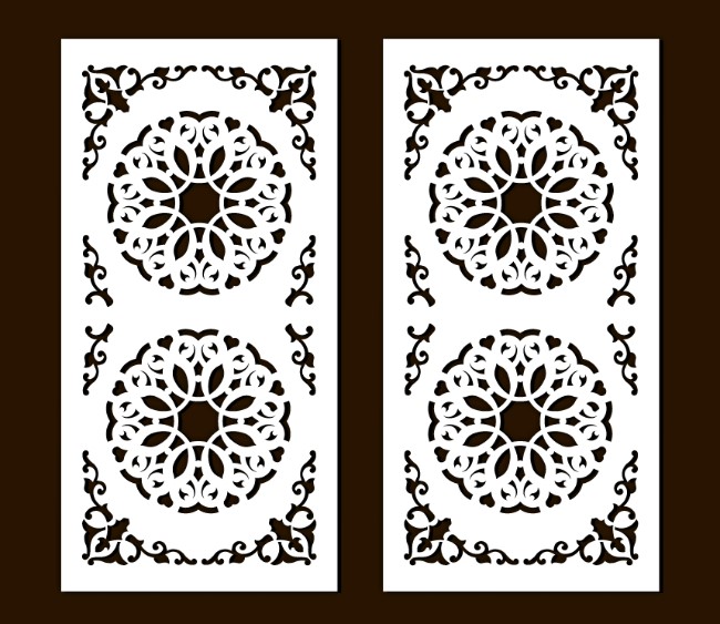 Design pattern panel screen