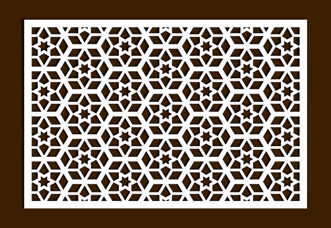 Design pattern panel screen