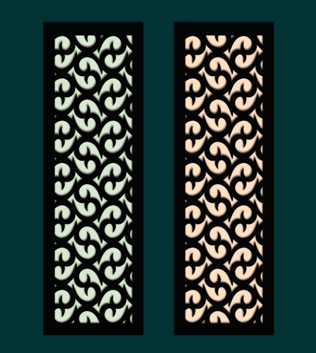 Design pattern panel screen