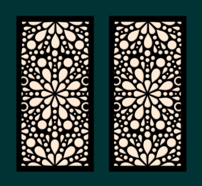 Design pattern panel screen