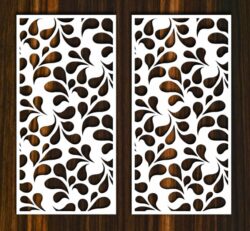 Design pattern screen panel