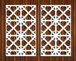 Design pattern screen panel