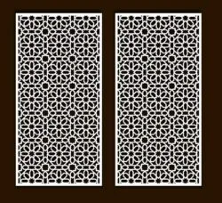 Design pattern screen panel