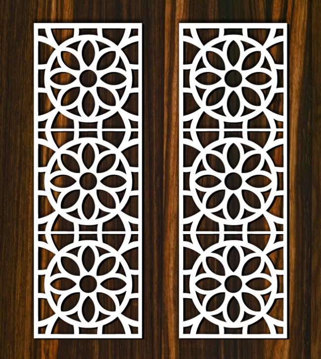 Design pattern screen panel