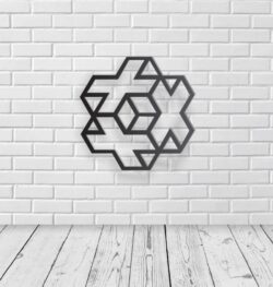 Geometry wall decor