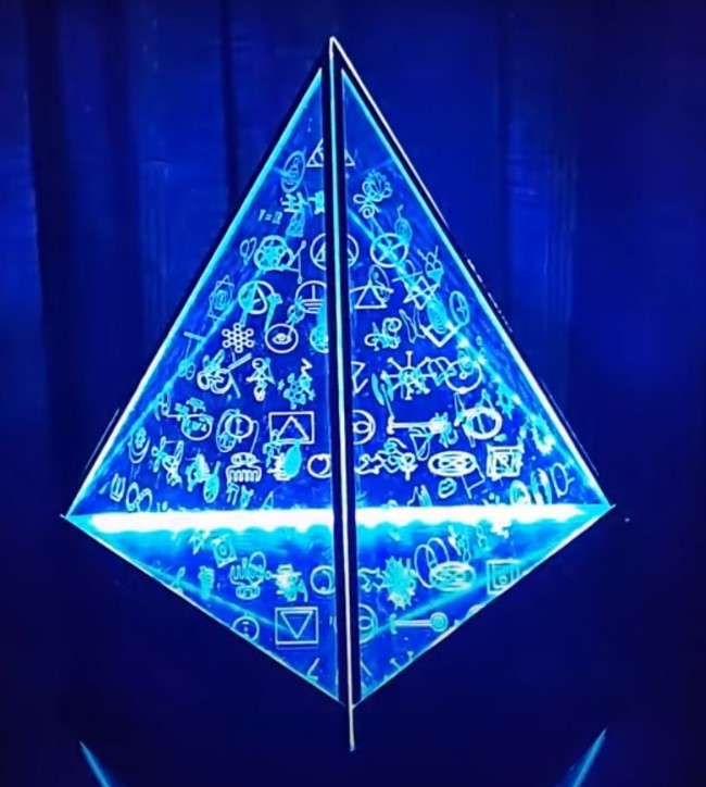 Illusion led lamp