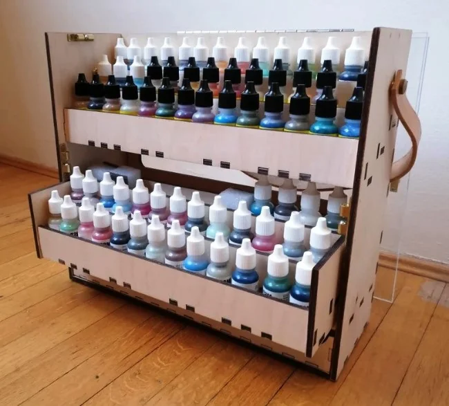 Paint shelf