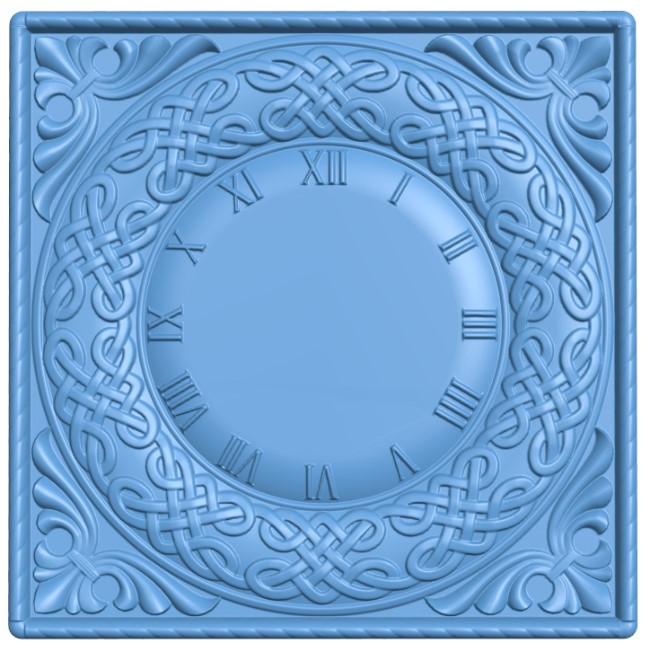 Pattern Wall clock (2)