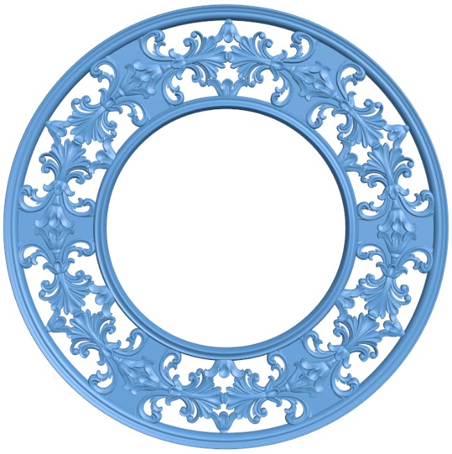 Pattern frames design circle