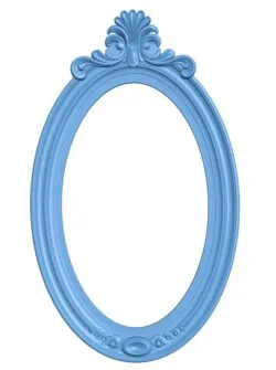 Picture frame or mirror oval