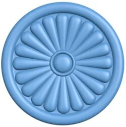 Round disk pattern