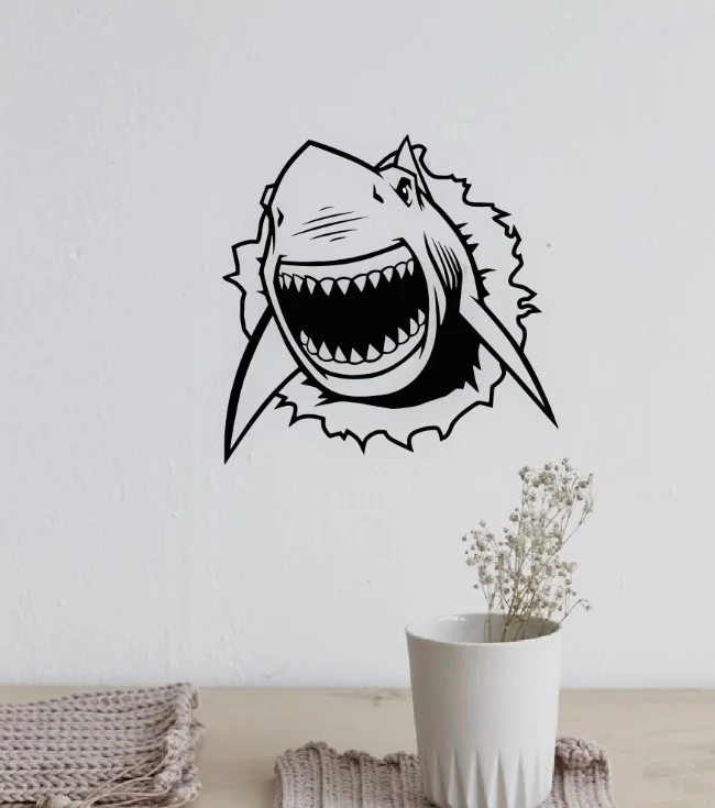 Shark wall decor