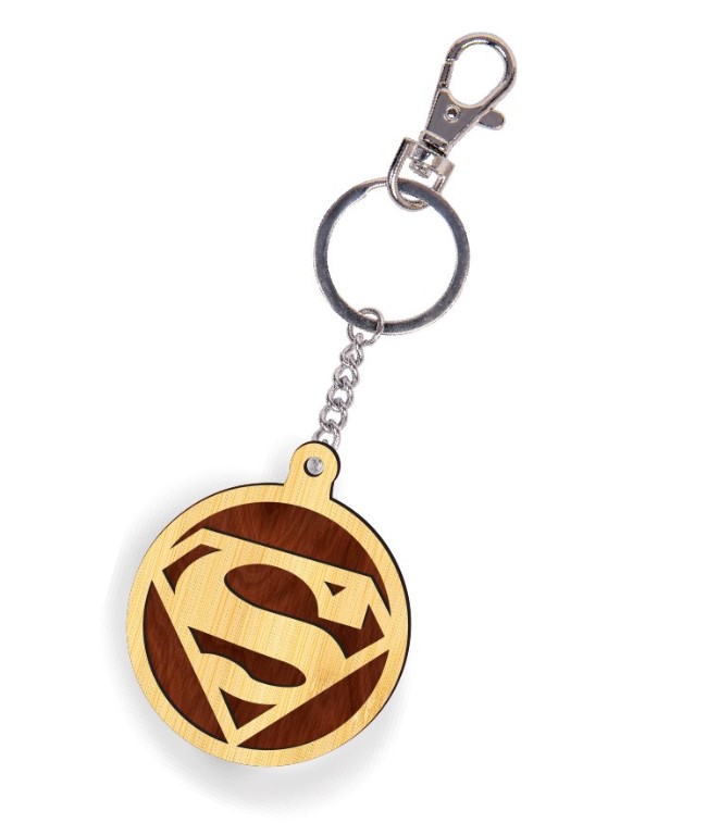 Supper man keychain