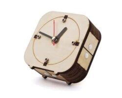 Wooden clock