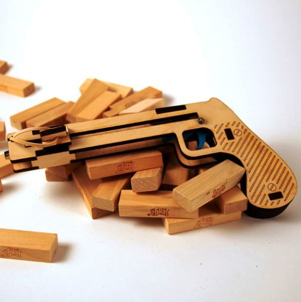 Wooden gun