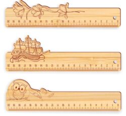 Wooden rulers