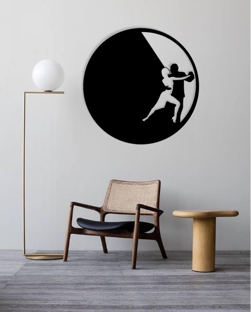 Dancing Couple Vinyl Clock