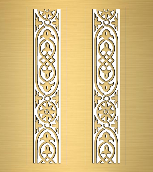 Design pattern panel screen