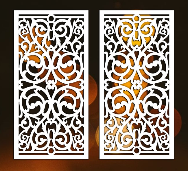 Design pattern panel screen