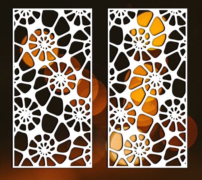 Design pattern panel screen