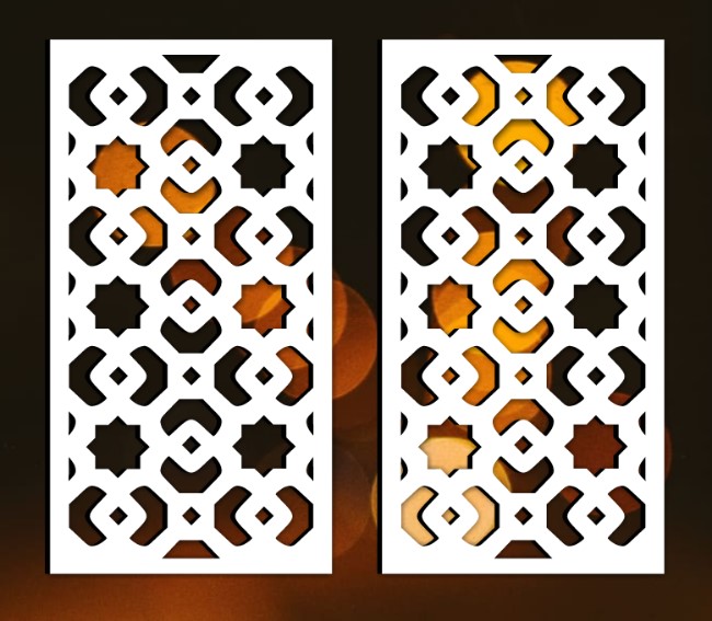 Design pattern panel screen