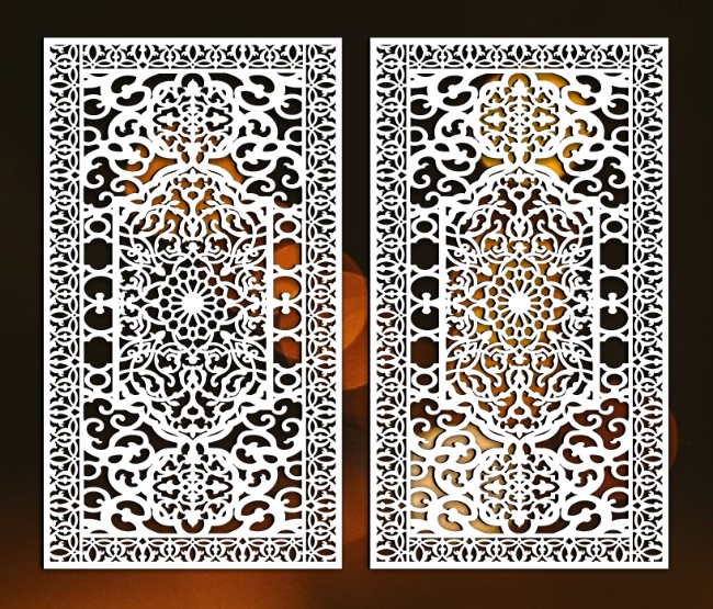 Design pattern panel screen