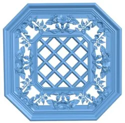 Eight-sided frame pattern