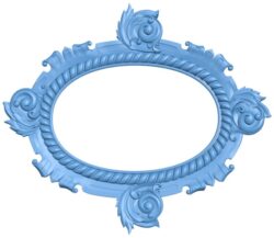 Elliptical frame decor