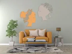 Flower Lady Wall Art