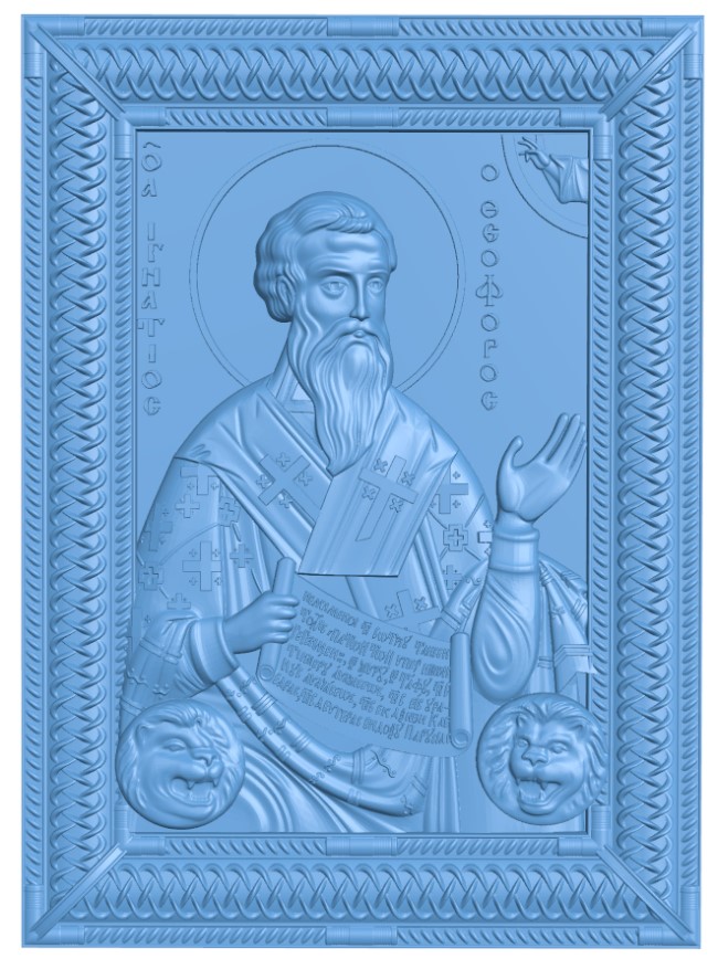 Icon of Saint Ignatius the God-bearer