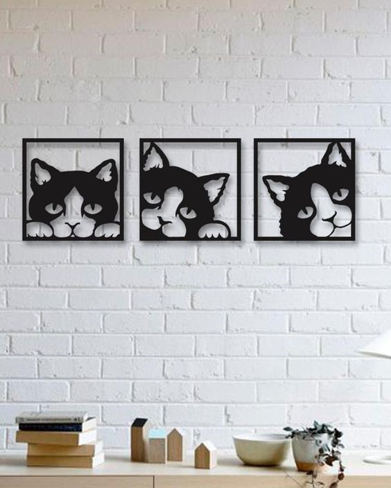 Interior Wall Decor Cat