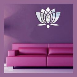 Lotus Flower Wall Clock