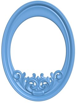 Oval frame pattern