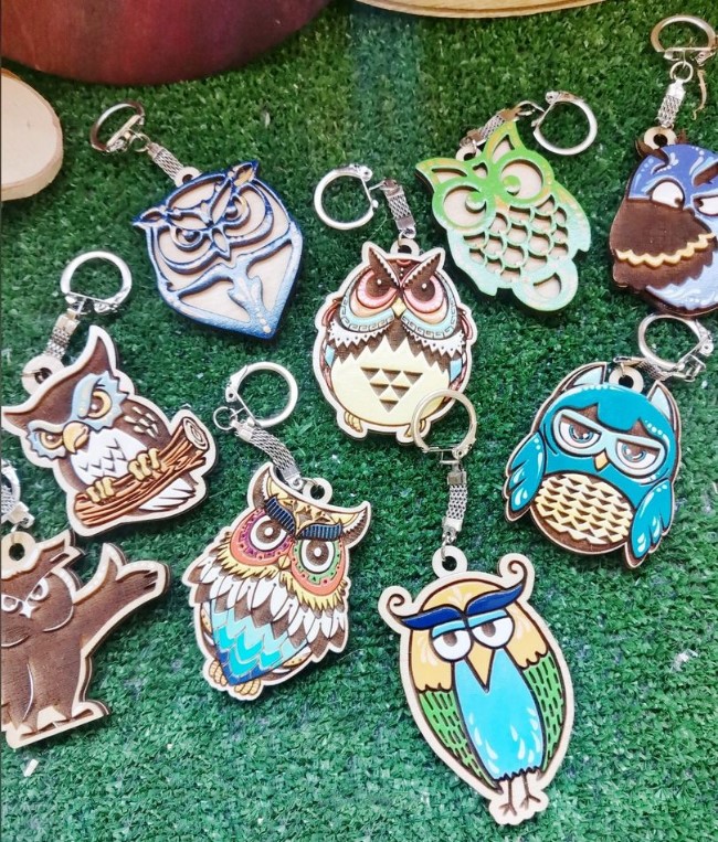 Owl key chain