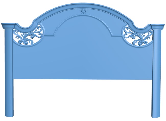 Pattern of the bed frame