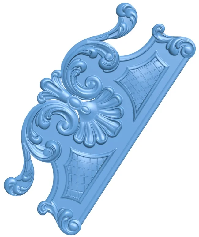 Pattern of the bed frame