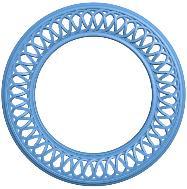 Round frame pattern (2)