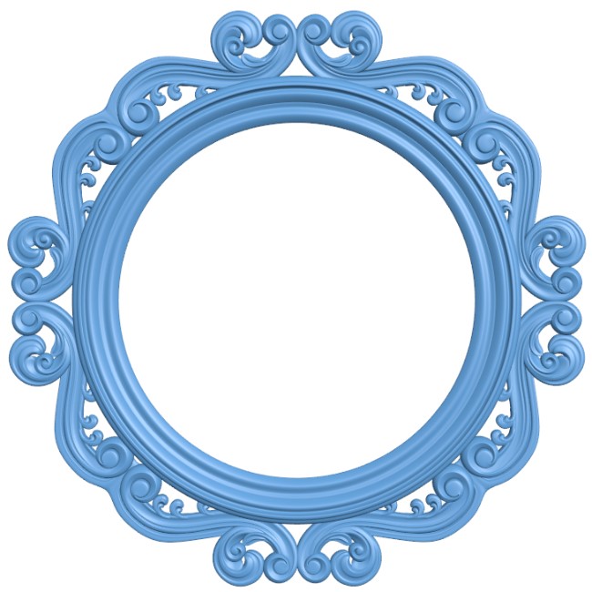 Round frame pattern (2)